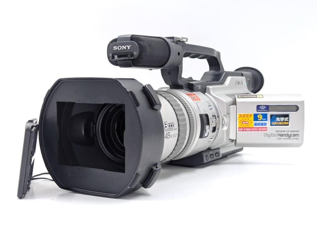 プロ向けモデル！ SONY ビデオカメラ DCR-VX2000 2