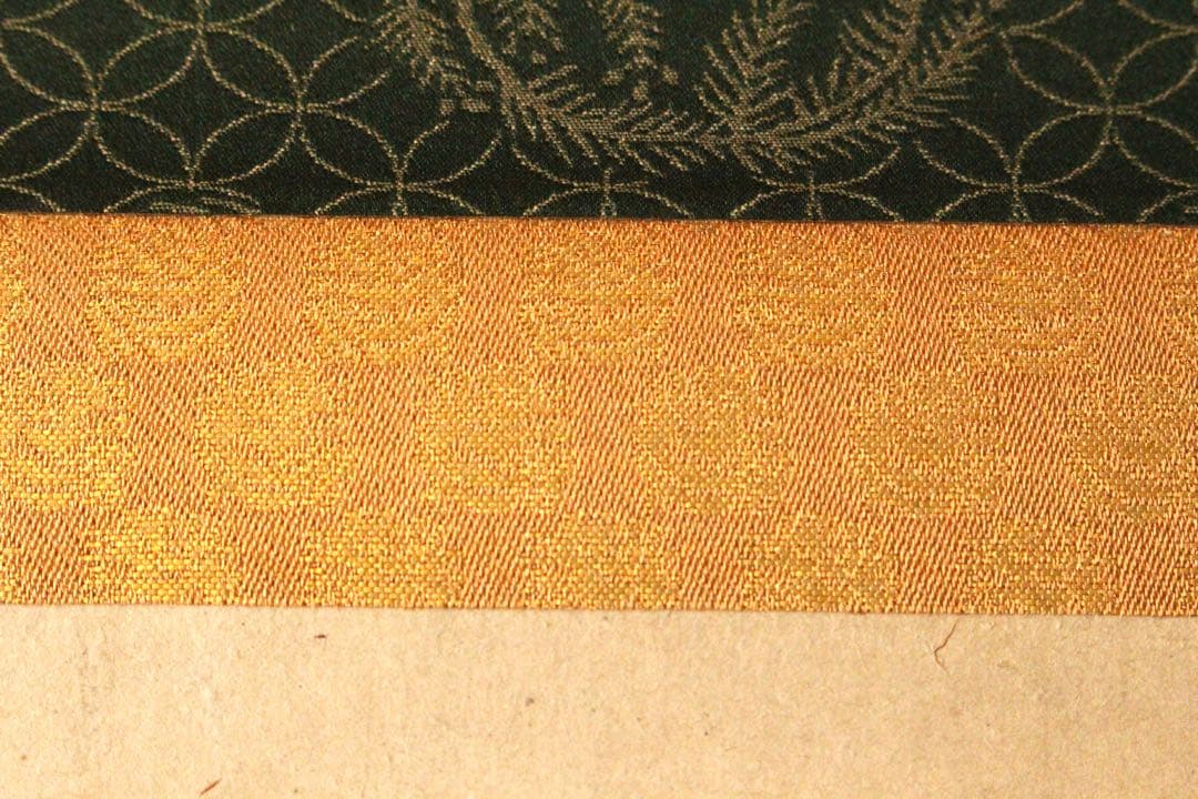 No4452掛軸　在印　松花堂昭乗　水墨鶏図　紙本　合箱　古画　古美術　送料無料