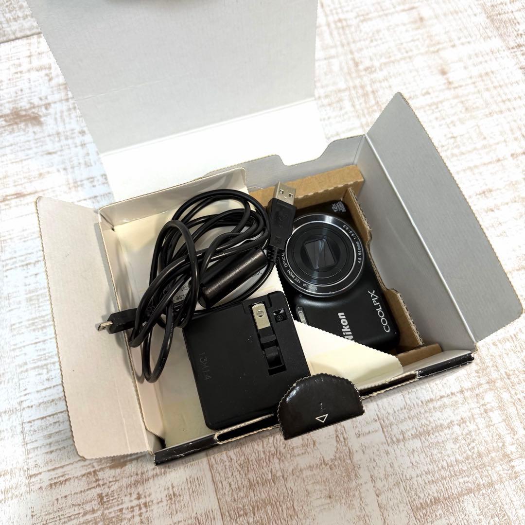 美品　Nikon COOLPIX S6600 箱付き　すぐ使える　動作OK 良好