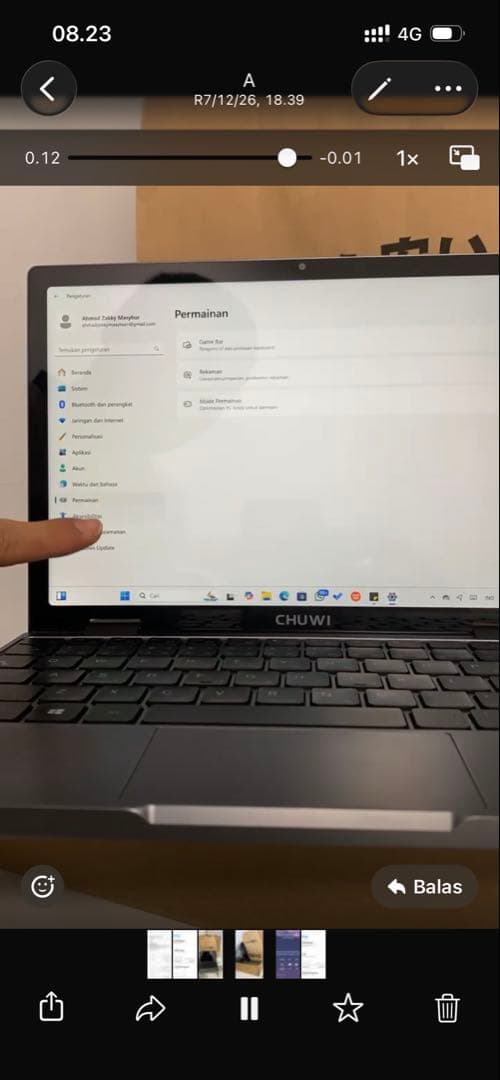 CHUWI MiniBook 12GB/512GB ノートPC おまけ多数