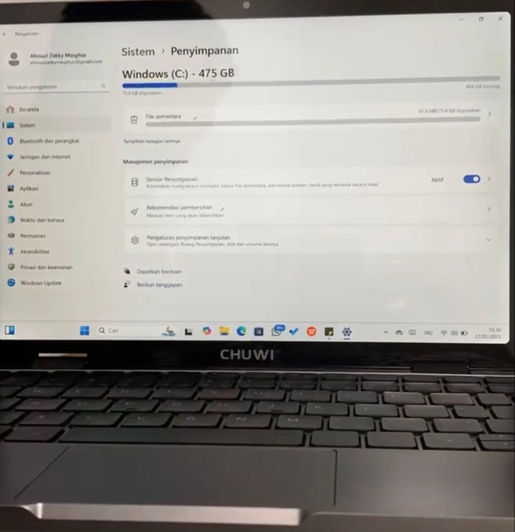 CHUWI MiniBook 12GB/512GB ノートPC おまけ多数