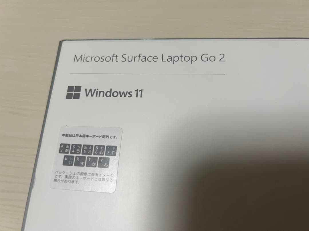 Windowsノート本体 Microsoft Surface Laptop Go2 SSD 128GB