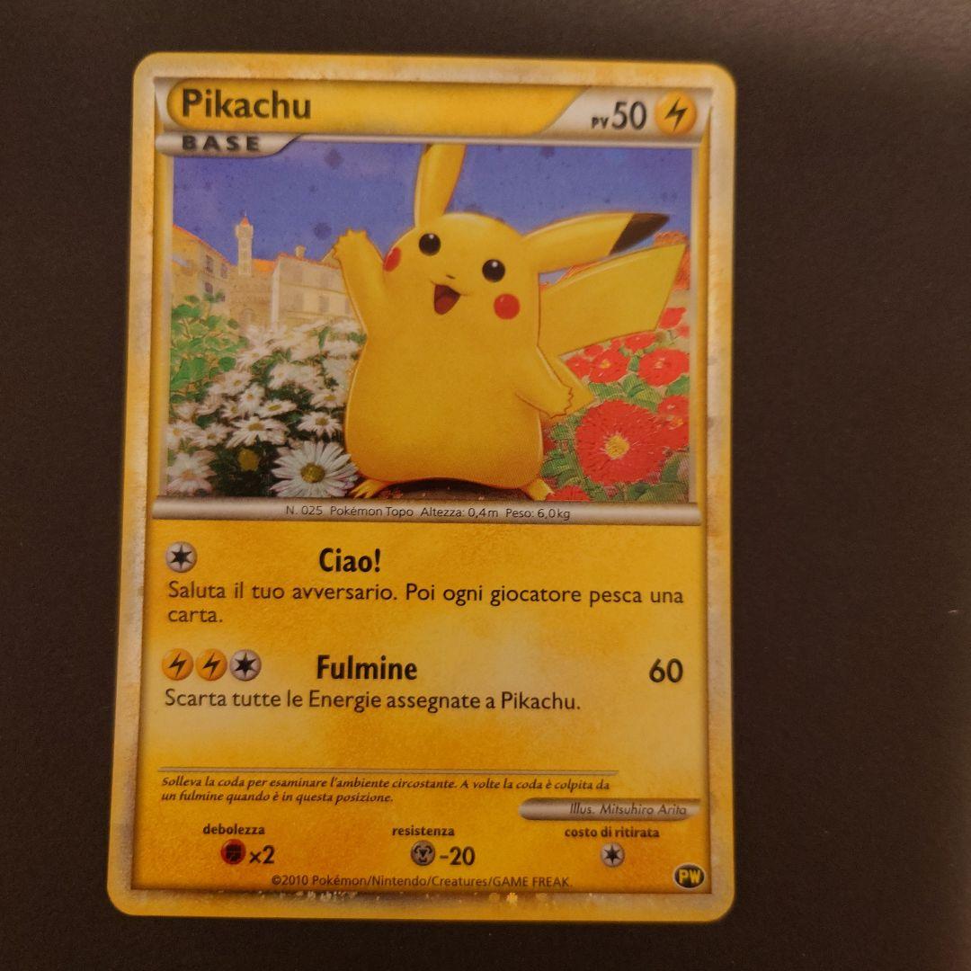 ポケモンカード ピカチュウ ワールド イタリア PW プロモ 海外