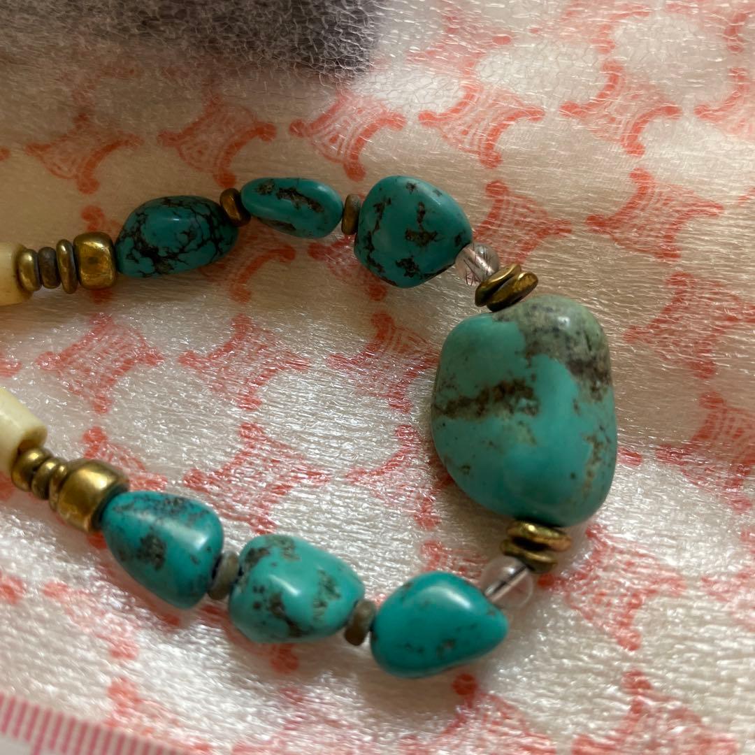 [希少品]ターコイズ　ネックレス