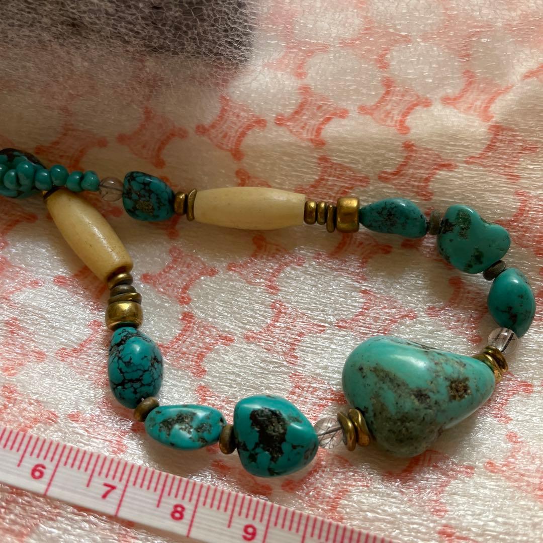 [希少品]ターコイズ　ネックレス