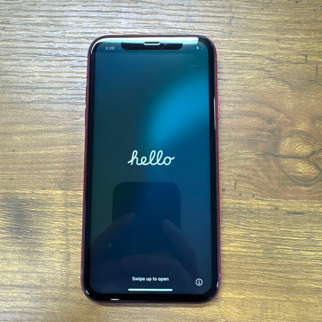 iPhone XR レッド 128GB ジャンク品