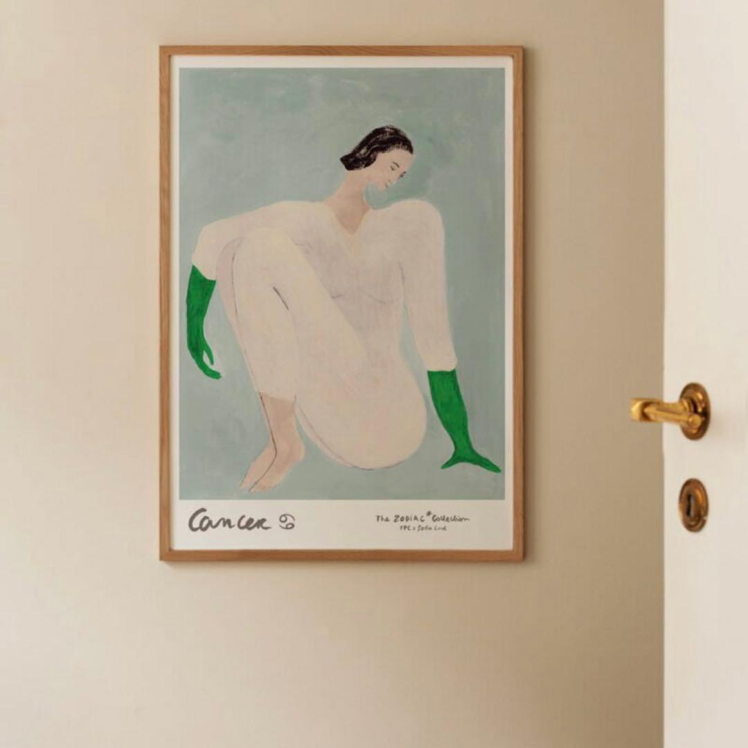 Sofia Lind による星座コレクション 蟹座　【フレーム付】