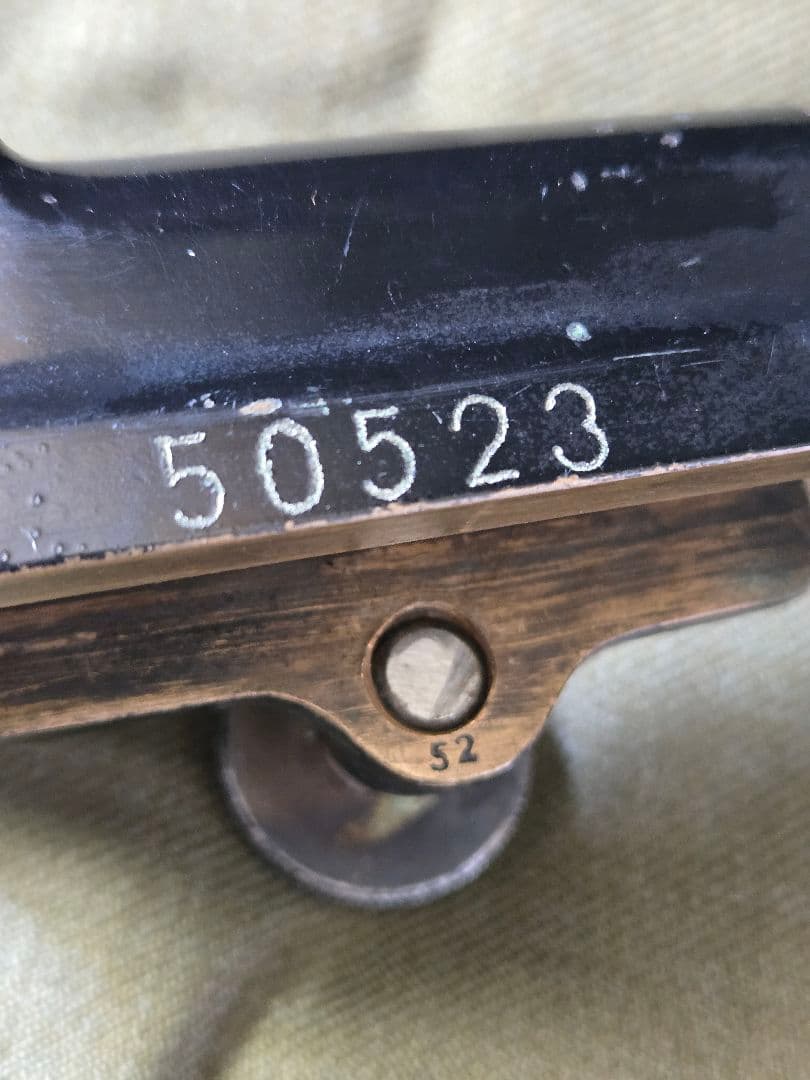 日本陸軍　九九式軽機用照準器　満州光学製　最終値下げしました