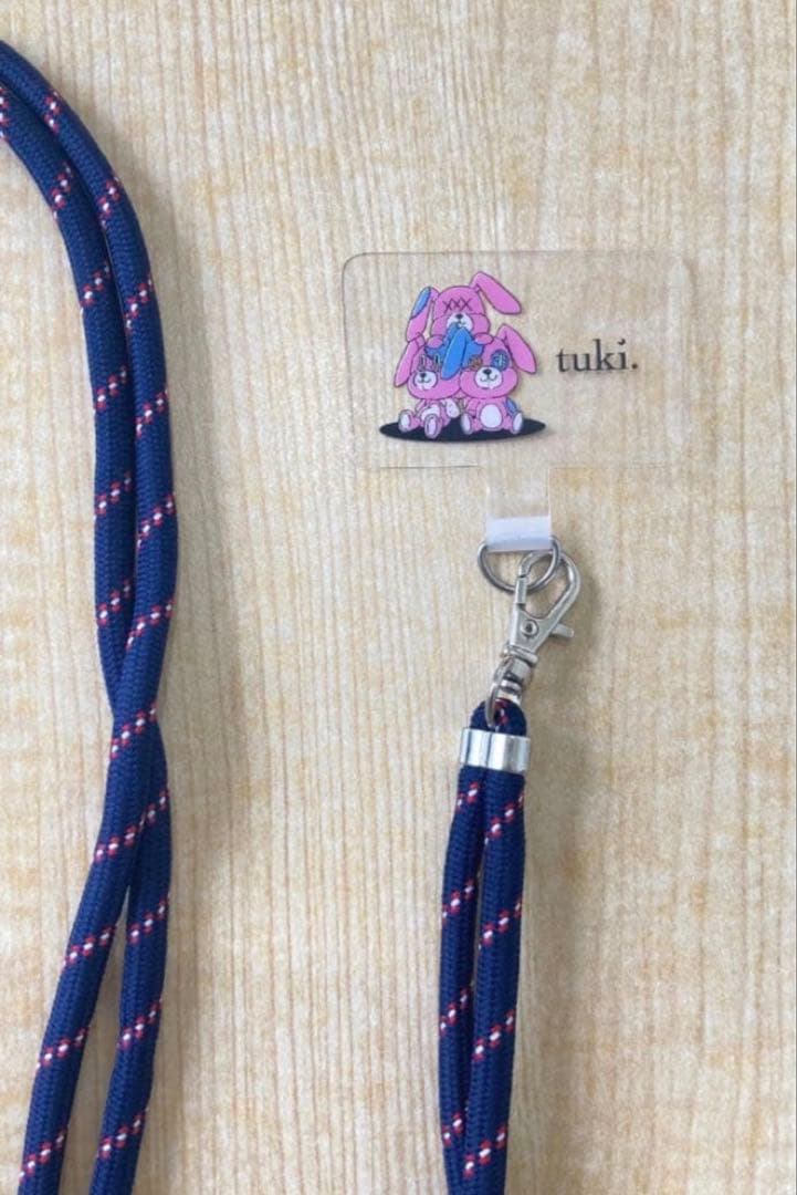 【希少新品】tuki. 最初期グッズ　スマホストラップ