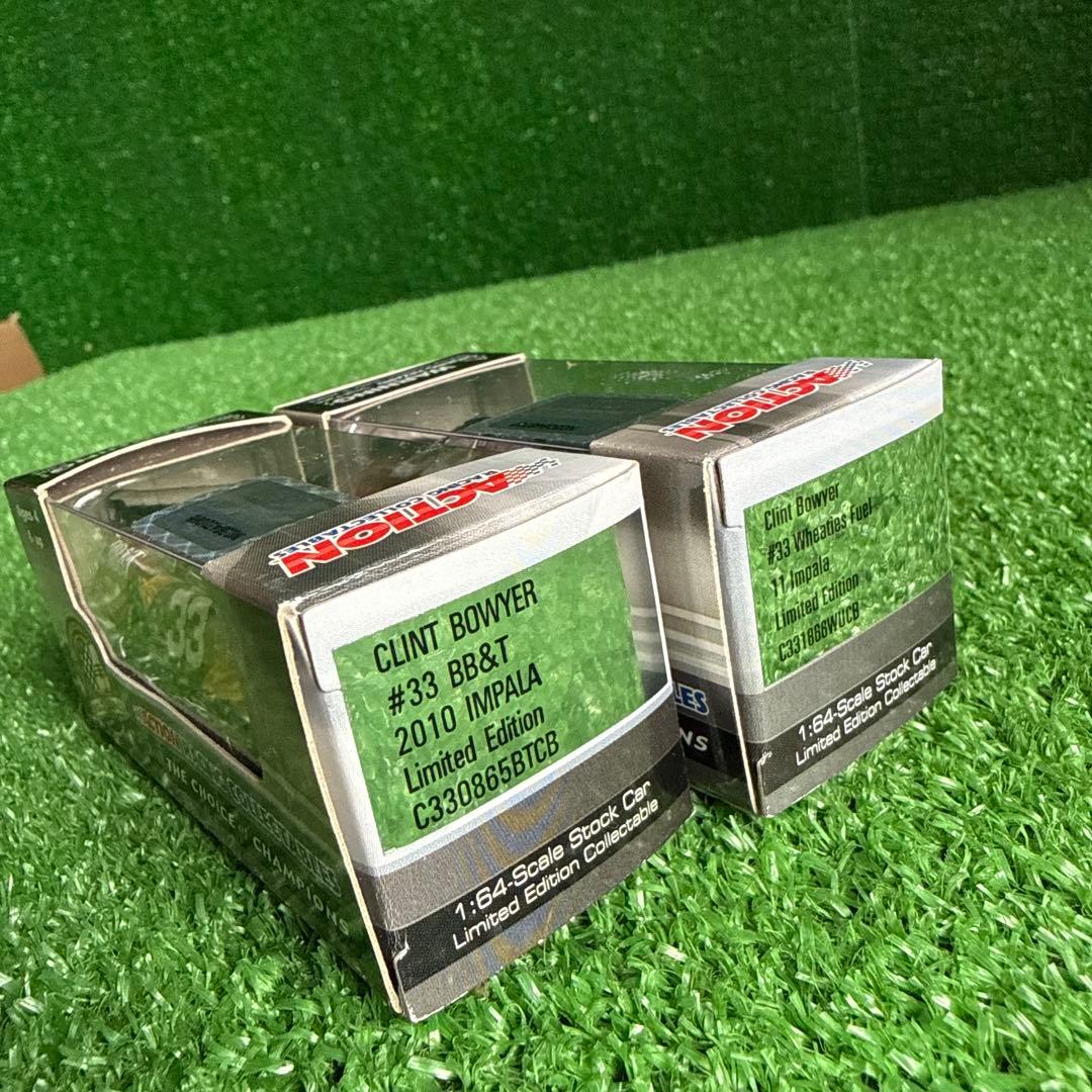 【a230-8】ナスカー クリント・ボウヤー #33 レーシングカー 計2台