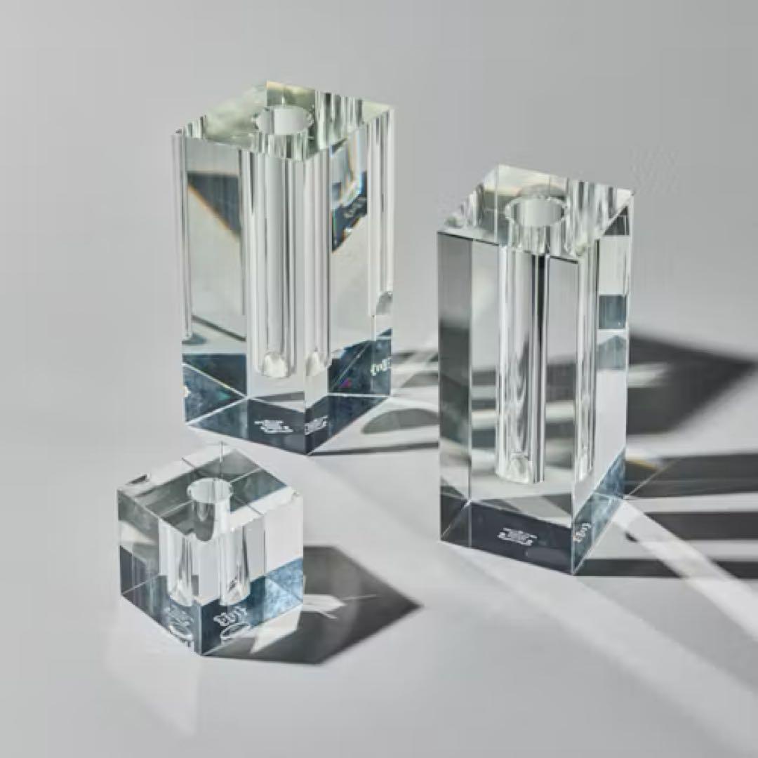 青山フラワーマーケット Quartz Cylinder フラワーベース 花瓶