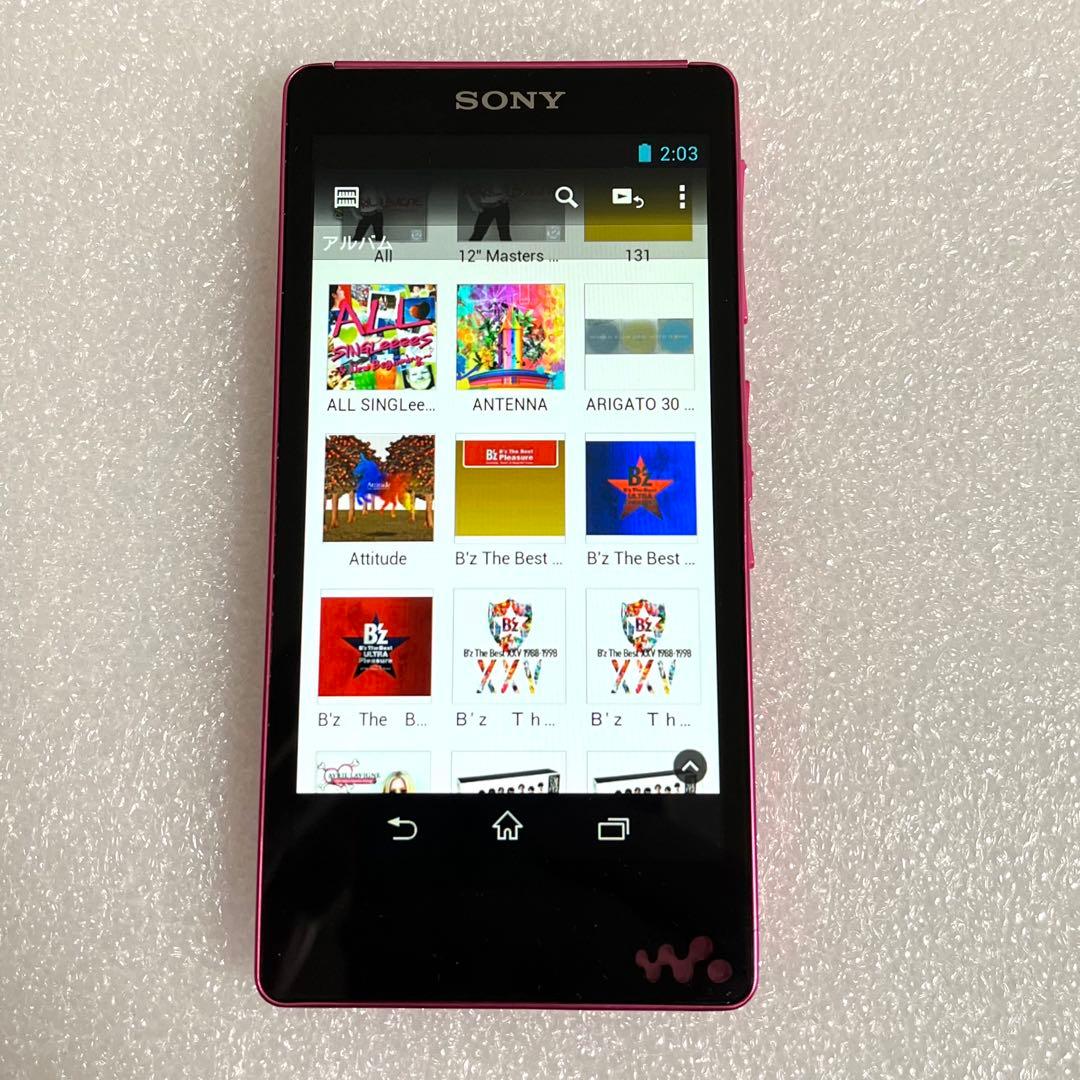 【バッテリー良好】SONY ウォークマン　NW-F886 32GB ピンク