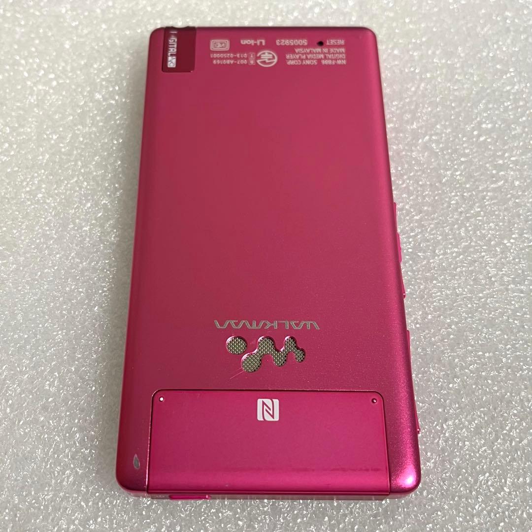 【バッテリー良好】SONY ウォークマン　NW-F886 32GB ピンク