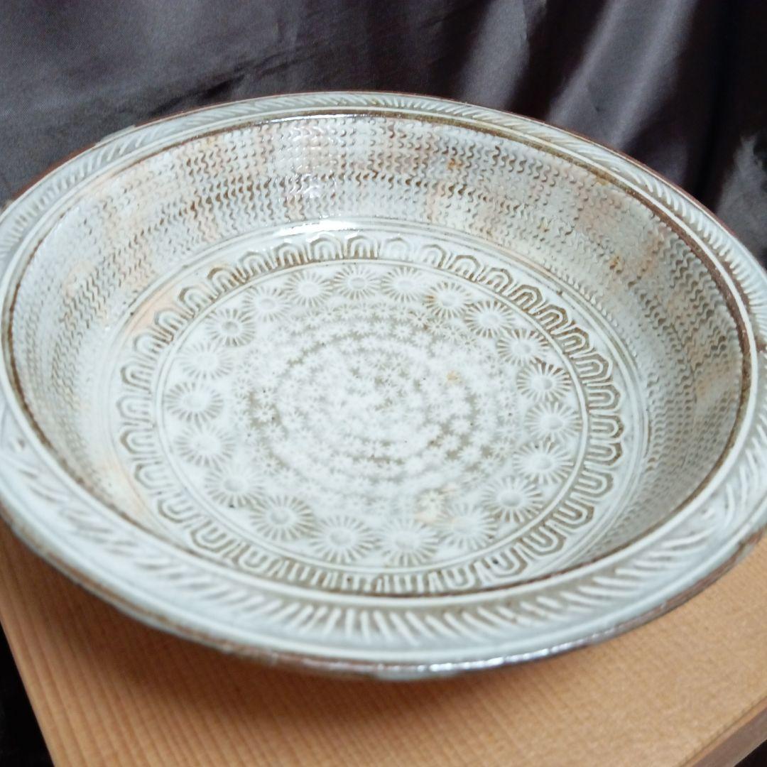 【未使用】鉢　上乃平窯　上の平窯　後藤滋之作　三島　中鉢