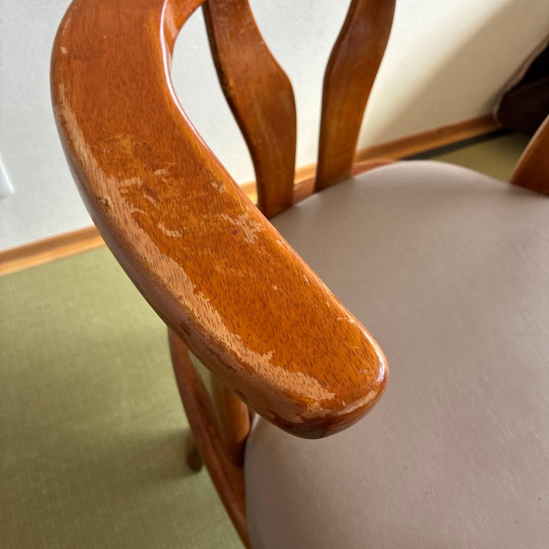 TOKYO PARAWOOD ダイニングチェア 回転 木製チェア 昭和レトロ