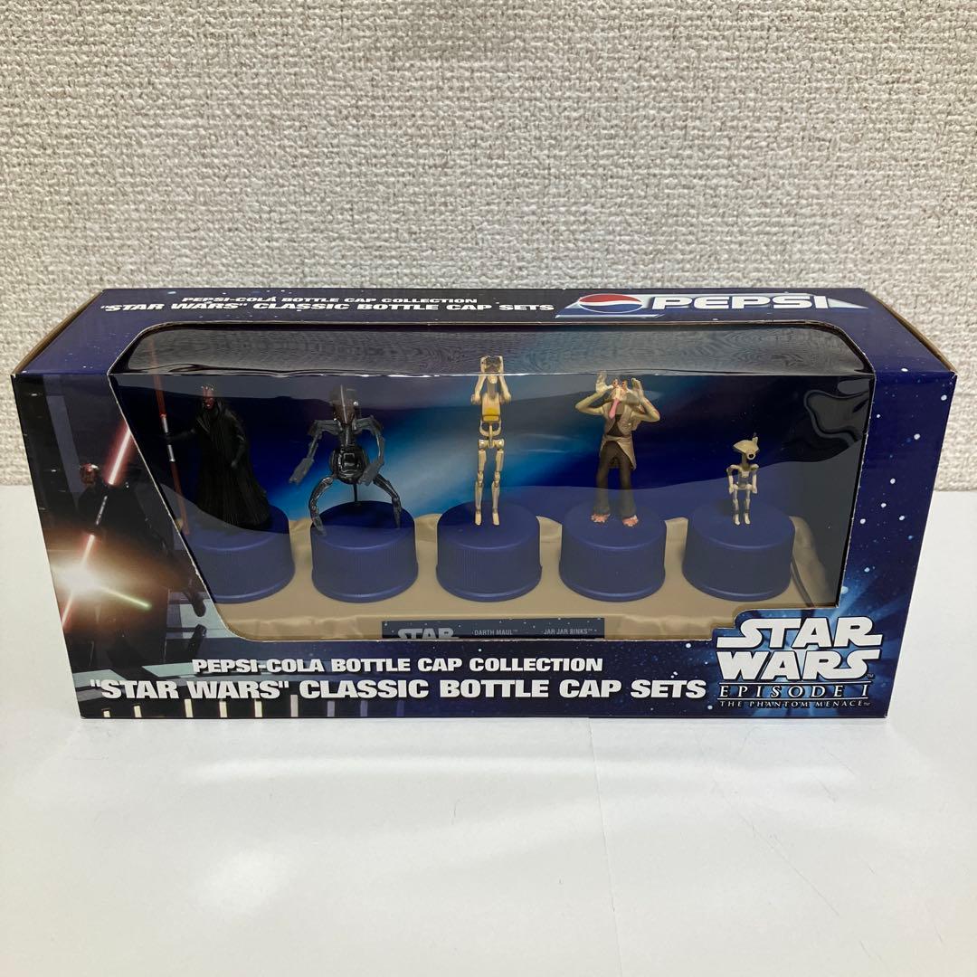【未開封】スターウォーズ PEPSI クラシックボトルキャップ10セットコンプ