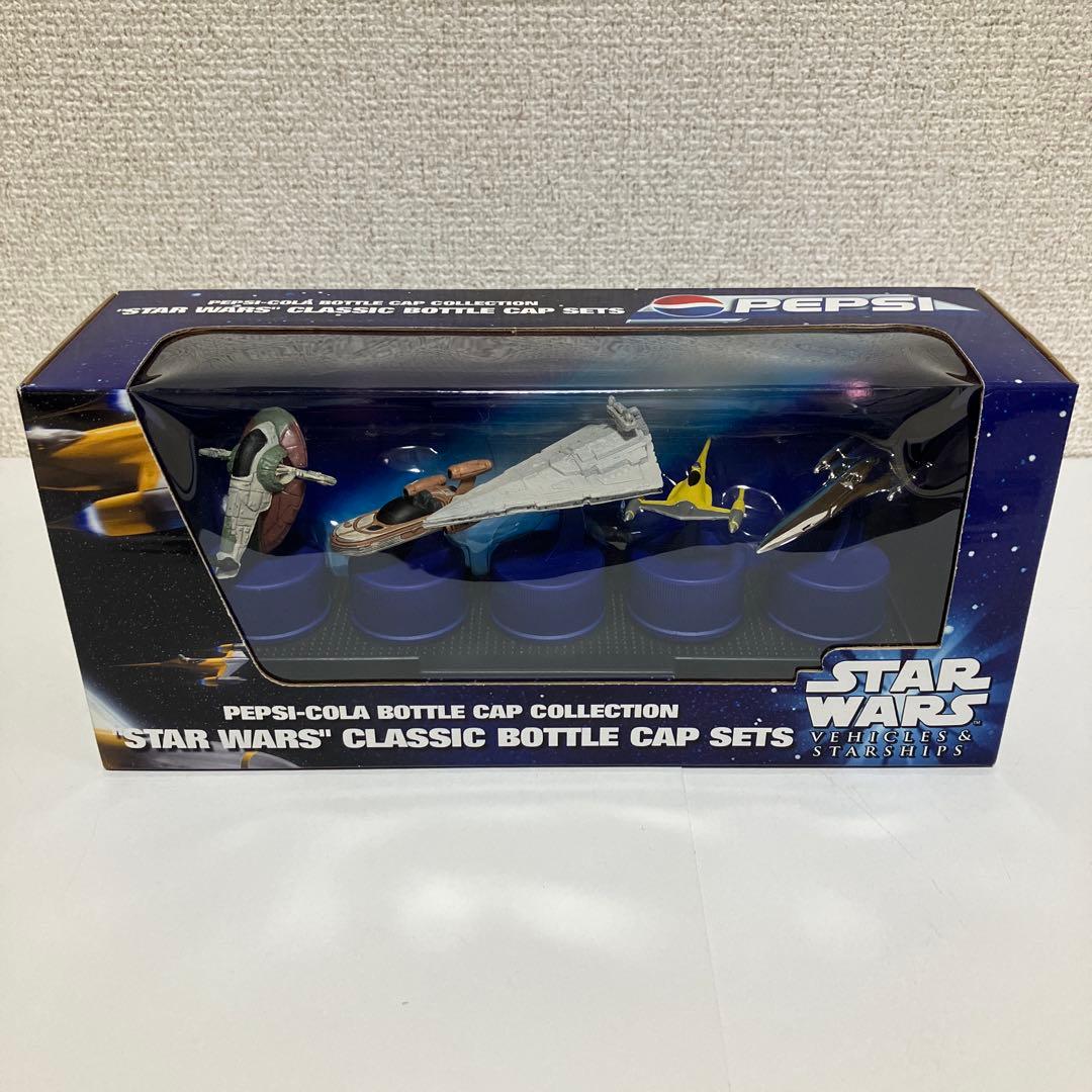 【未開封】スターウォーズ PEPSI クラシックボトルキャップ10セットコンプ