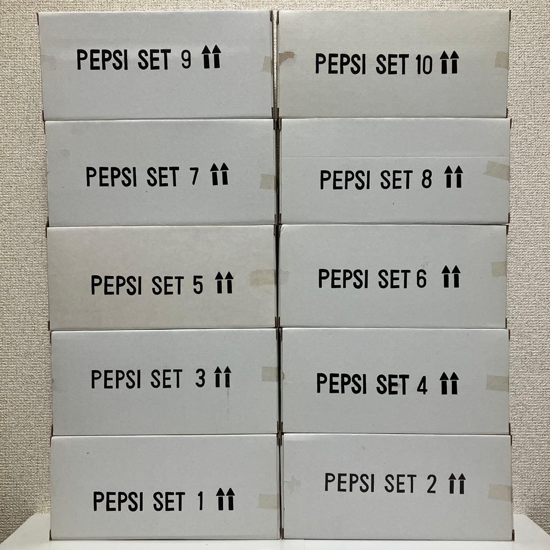 【未開封】スターウォーズ PEPSI クラシックボトルキャップ10セットコンプ