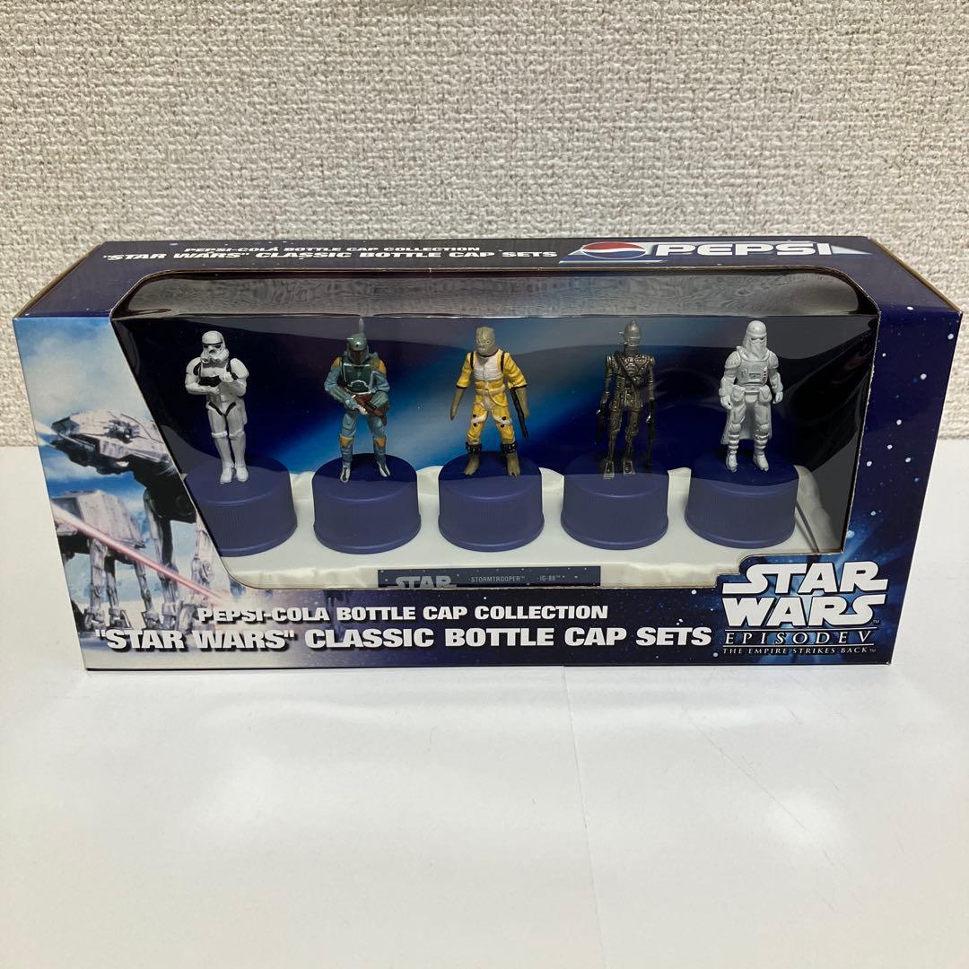 【未開封】スターウォーズ PEPSI クラシックボトルキャップ10セットコンプ