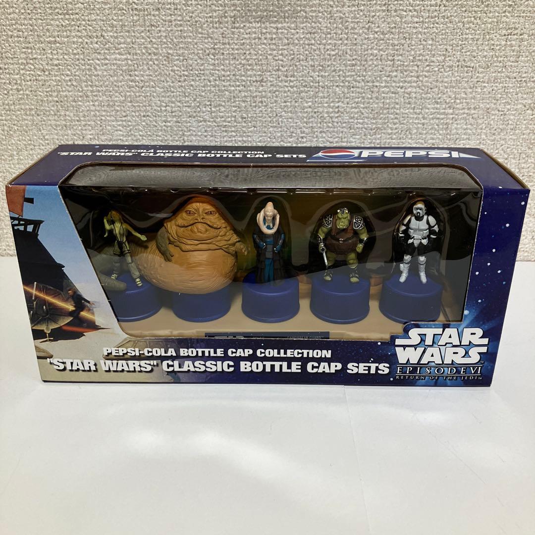 【未開封】スターウォーズ PEPSI クラシックボトルキャップ10セットコンプ