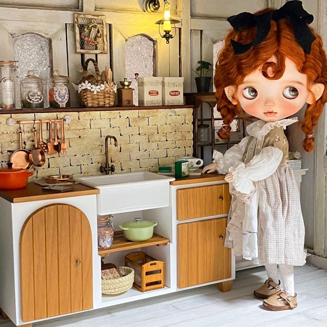 専用ページ　ミニチュア　ドール家具　キッチンシンク台