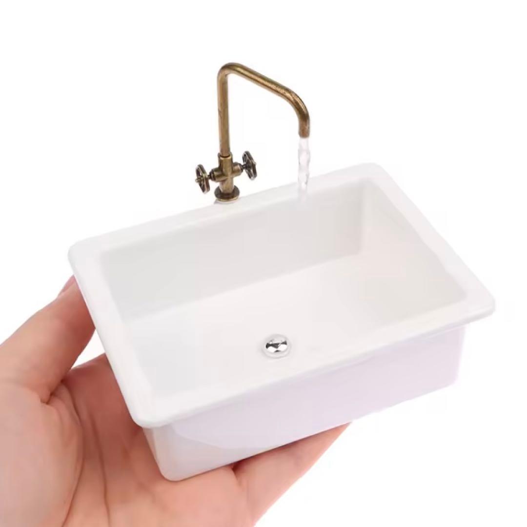 専用ページ　ミニチュア　ドール家具　キッチンシンク台