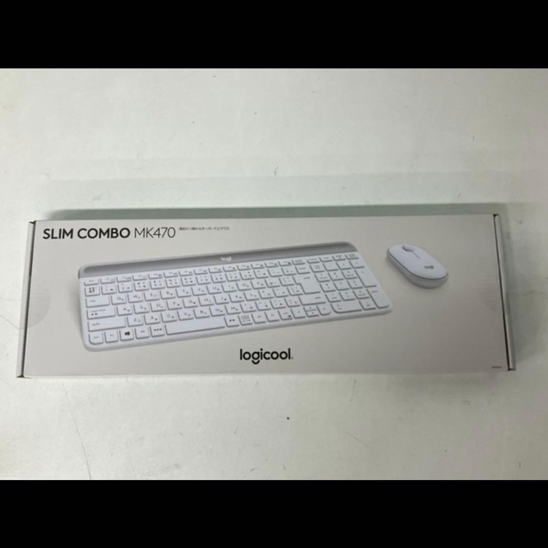 Logicool スリムワイヤレスキーボード&マウスセット MK470