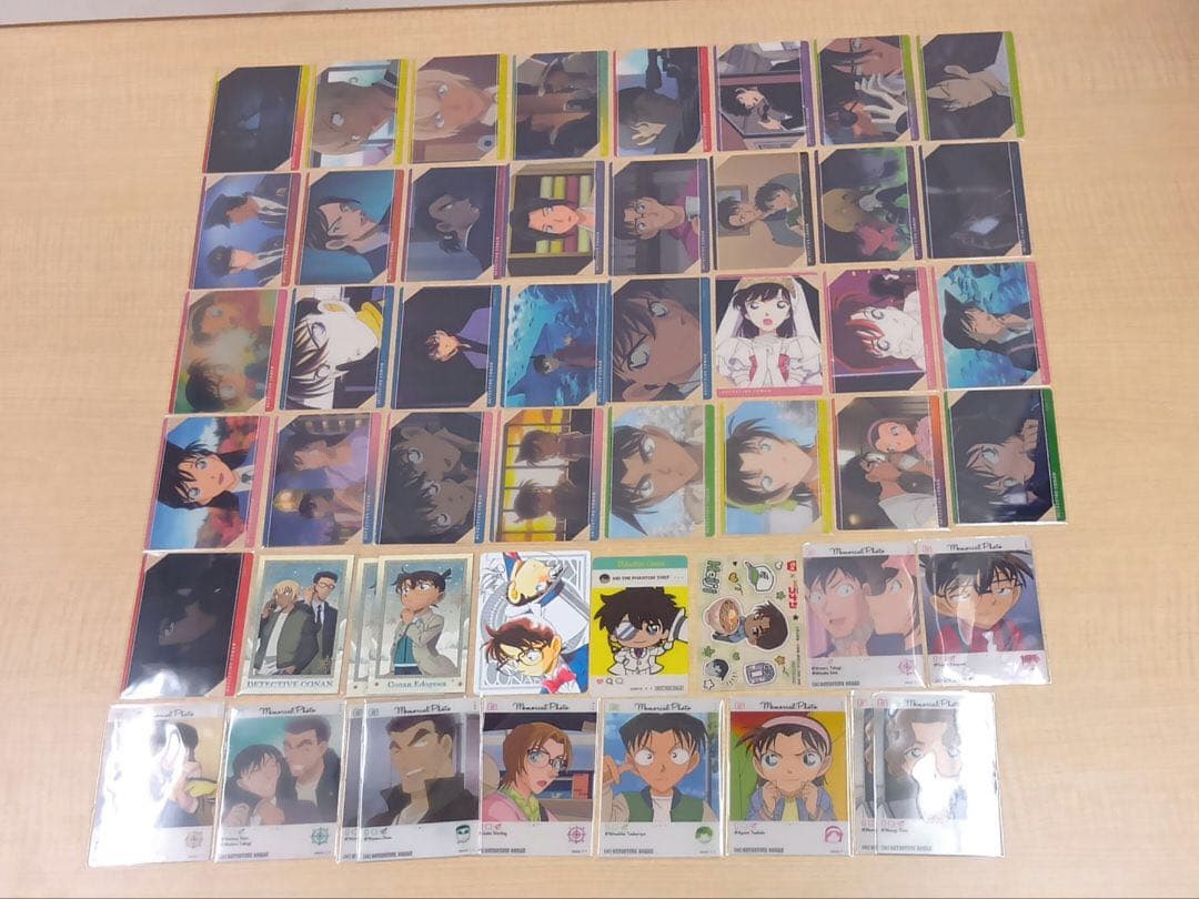 ❶名探偵コナン 色紙 特典 紙類 ステッカー ウエハースカードなど まとめ売り