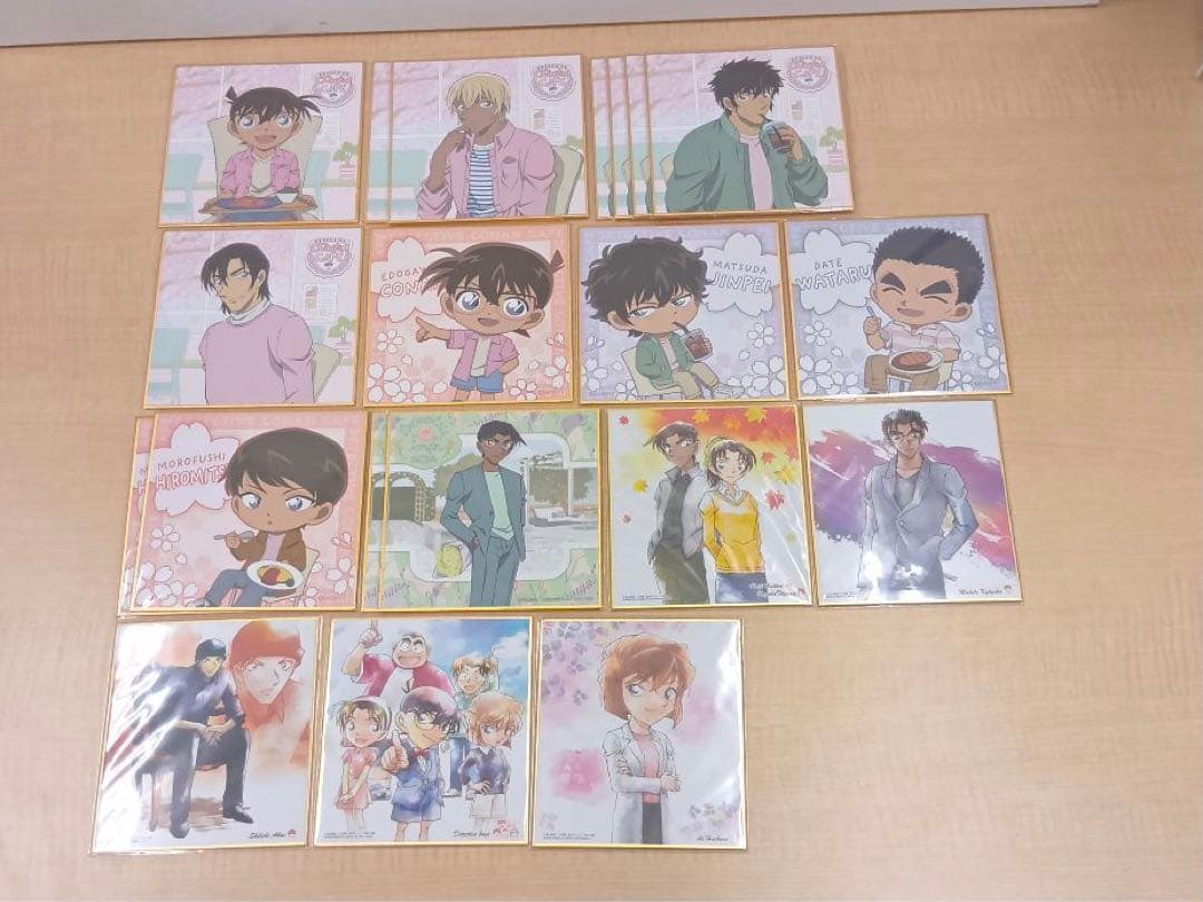 ❶名探偵コナン 色紙 特典 紙類 ステッカー ウエハースカードなど まとめ売り