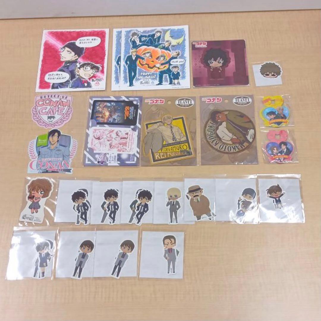 ❶名探偵コナン 色紙 特典 紙類 ステッカー ウエハースカードなど まとめ売り