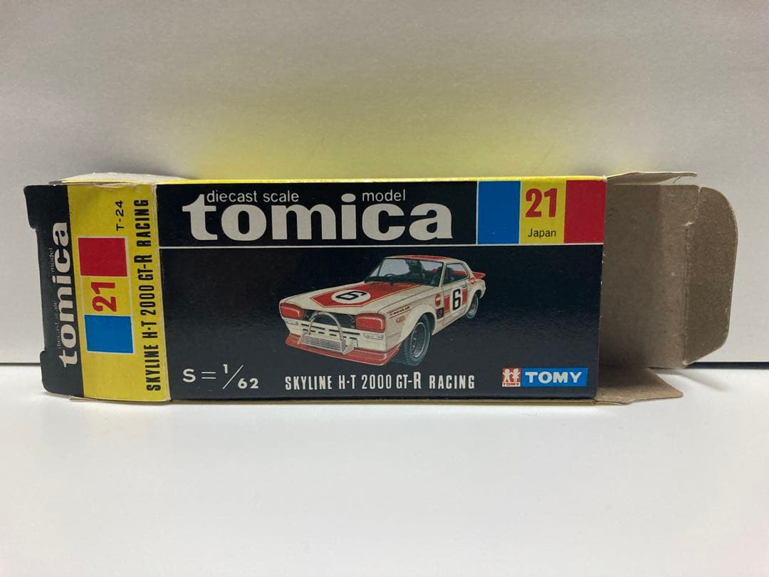 トミカ　日本製　ニッサン　スカイラインレーシング　1Eホイール