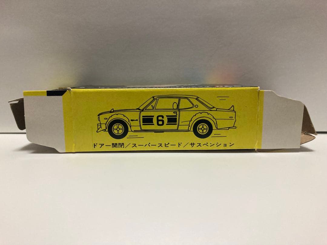 トミカ　日本製　ニッサン　スカイラインレーシング　1Eホイール