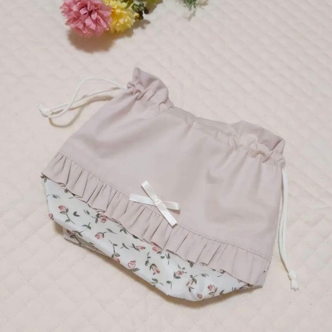 フローティングフローラ お着替え袋 レッスンバッグ 上履き入れ お弁当袋