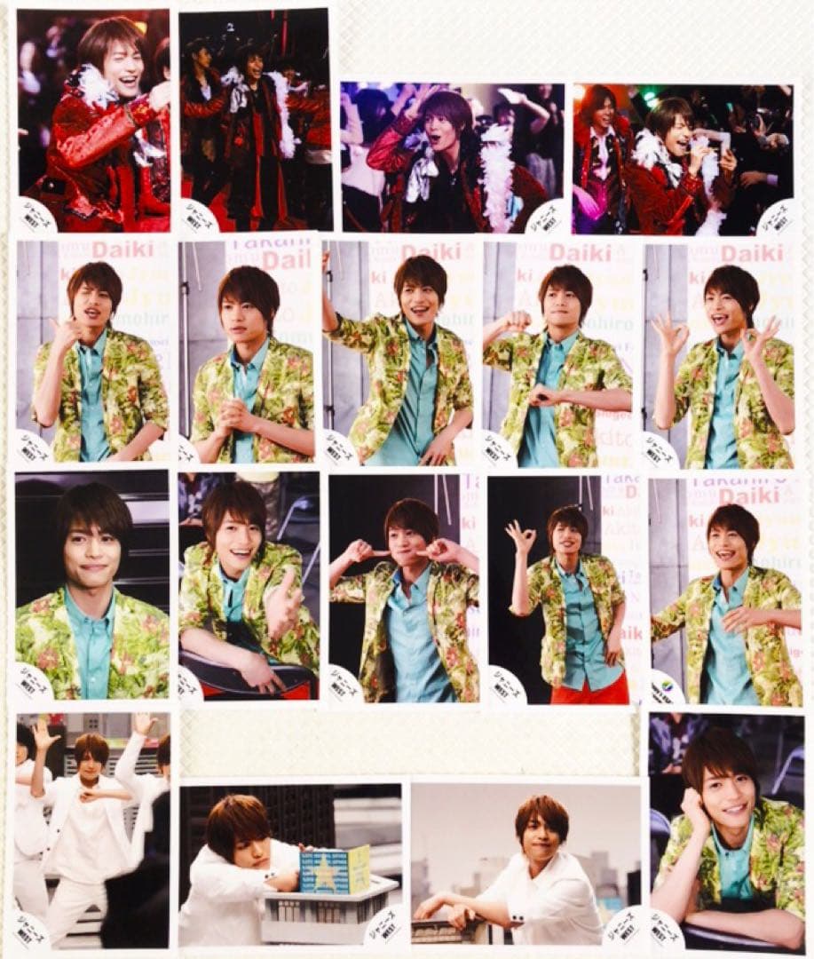 【公式写真262枚セット】中間淳太（WEST.）かぶりなし　まとめ売り　L922