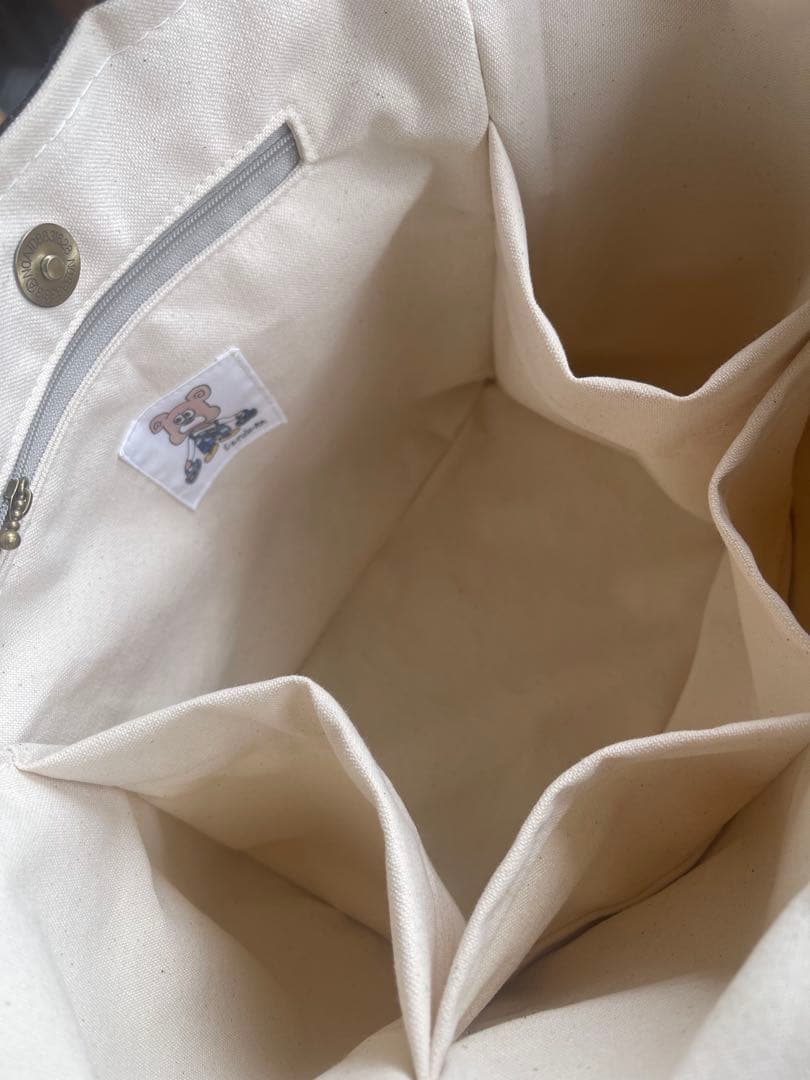 デニムリメイクトートバッグLサイズ