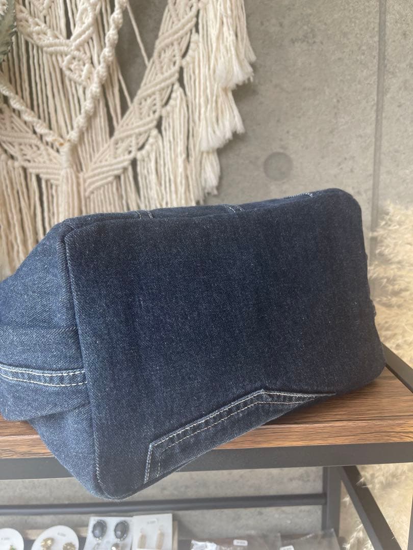 デニムリメイクトートバッグLサイズ