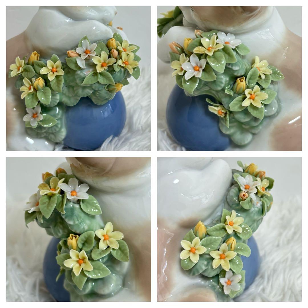 【美品】リヤドロ 6567 お昼寝の場所 猫 フィギュリン オブジェ 陶器 廃盤