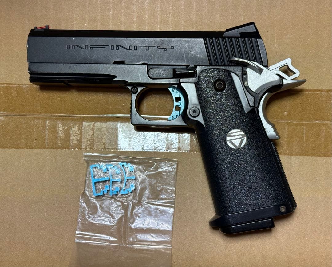 訳有 樹脂製 エアガン アクリル製集光サイト マルイ & WA 製 ハイキャパ