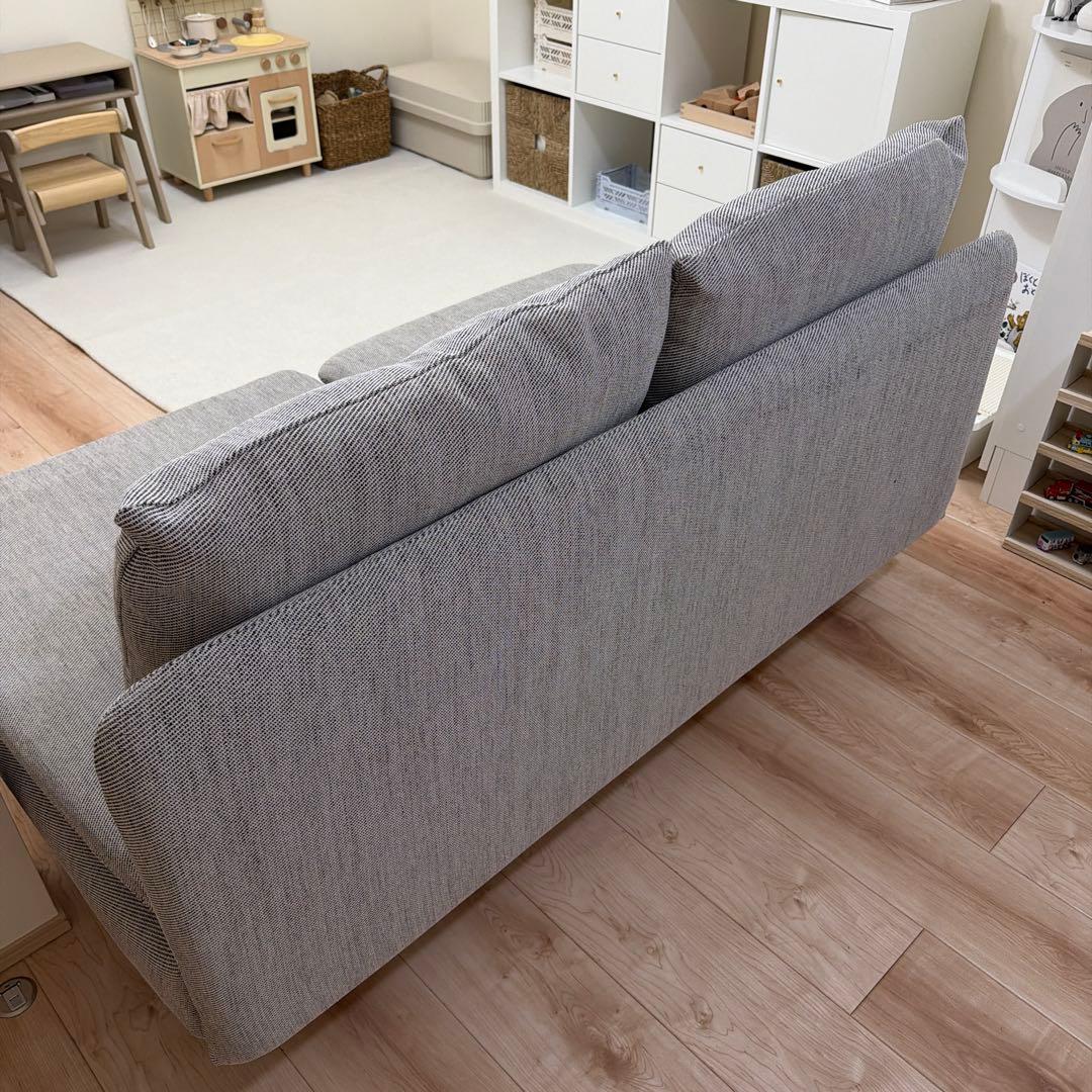 ほぼ新品　IKEA ソーデルハムン　コンパクト　ベージュブラウン