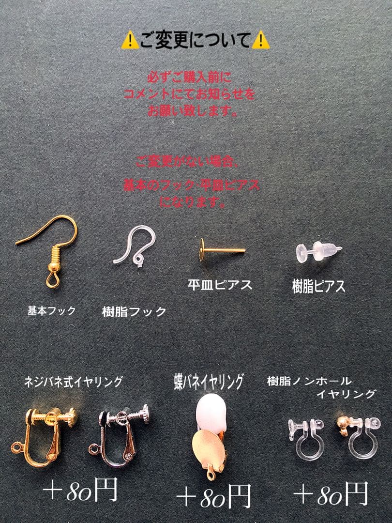 A　もこっと♡シャムちゃん　しっぽゆらゆら♡ピアス/イヤリング✩*॰¨
