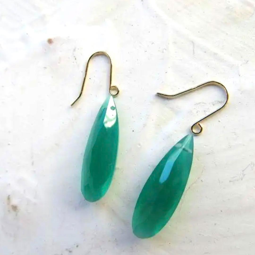 18K K18 ピアス フック ハンドメイド 刻印 パーツ 18金18KYG