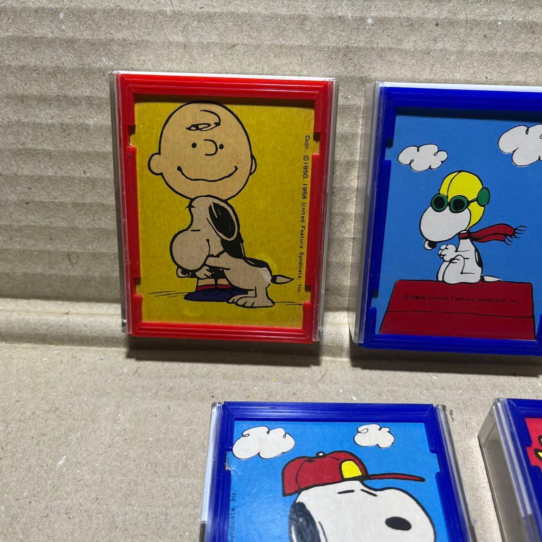 森永　チャーミーチョコレート　スヌーピー　空ケース　5個セット