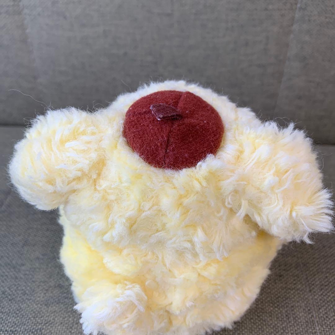 レア　当時物　ポムポムプリン　ぬいぐるみ　初期　サンリオ　もこもこ　レトロ