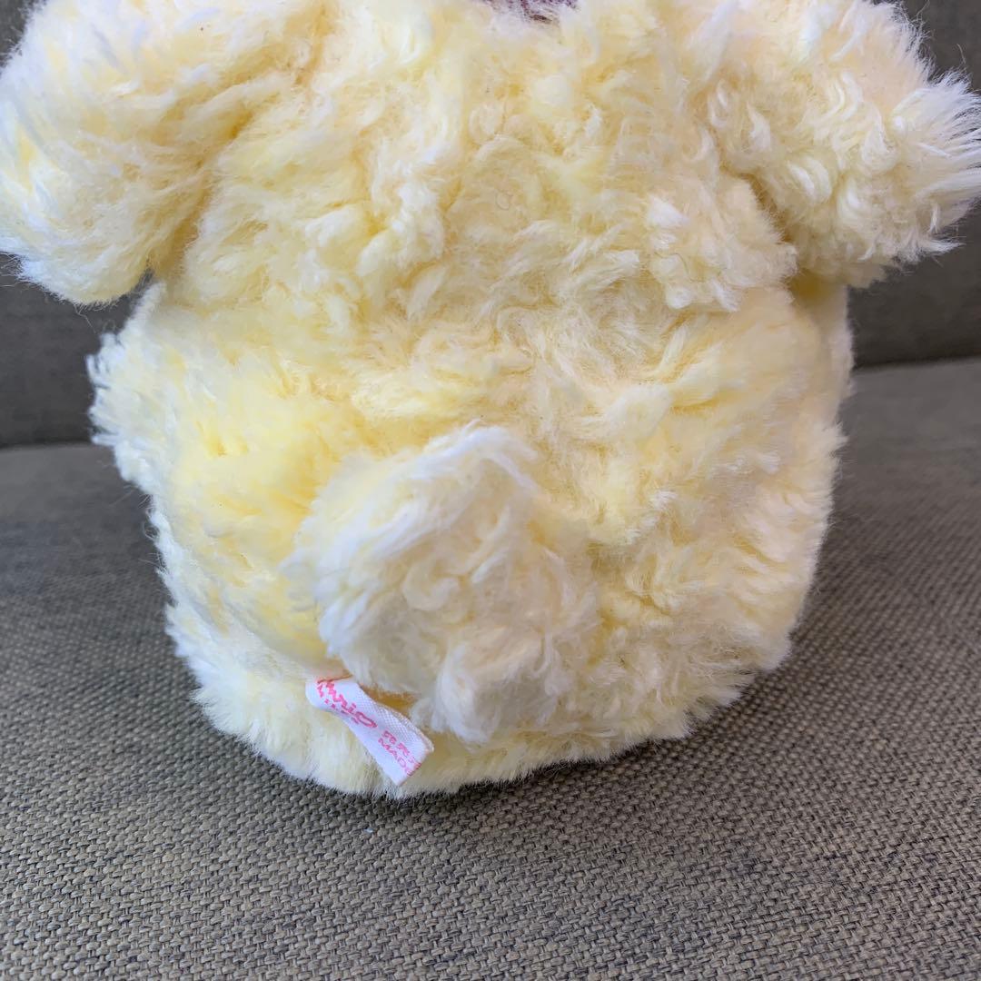 レア　当時物　ポムポムプリン　ぬいぐるみ　初期　サンリオ　もこもこ　レトロ