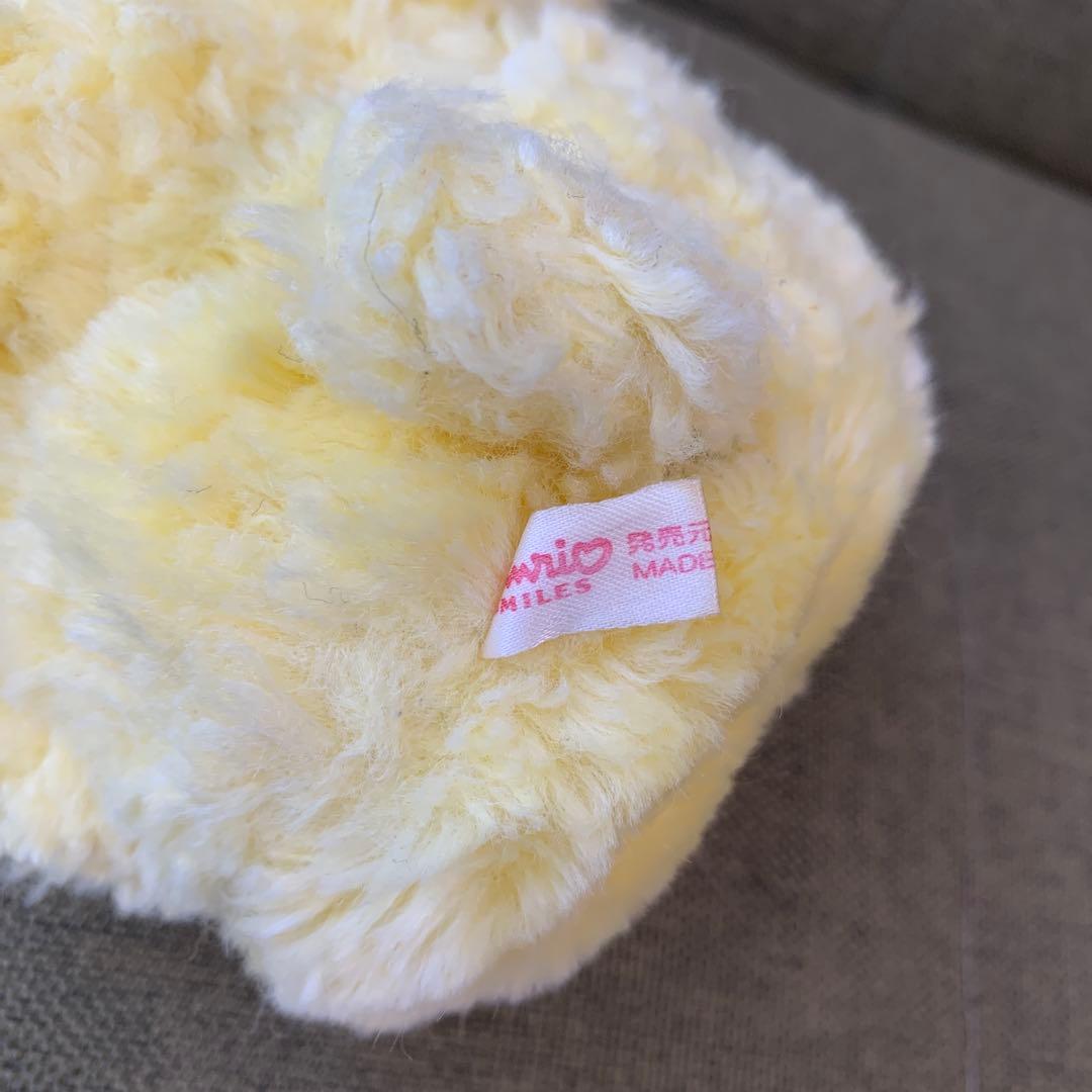 レア　当時物　ポムポムプリン　ぬいぐるみ　初期　サンリオ　もこもこ　レトロ