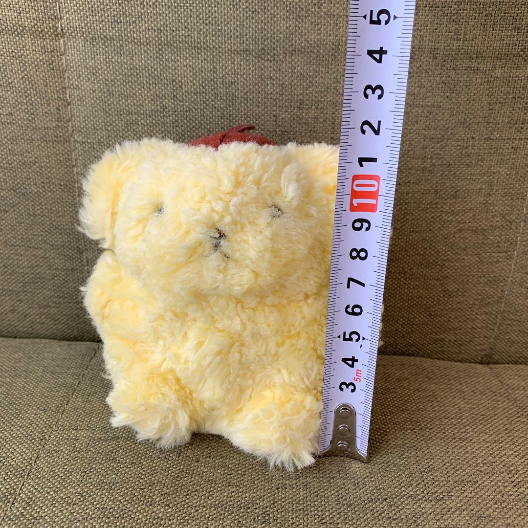 レア　当時物　ポムポムプリン　ぬいぐるみ　初期　サンリオ　もこもこ　レトロ