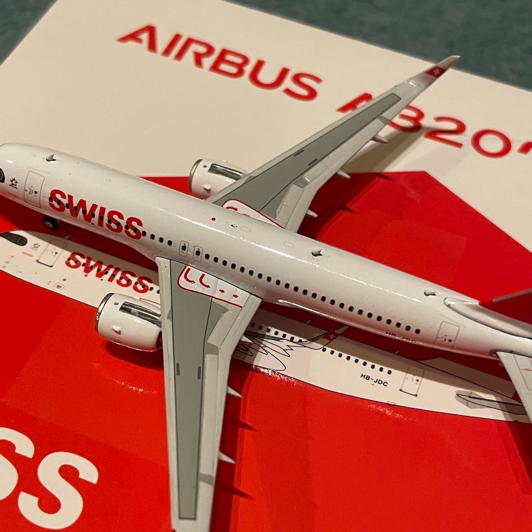 SWISS A320neo スイス航空 エアバス ph 1:400
