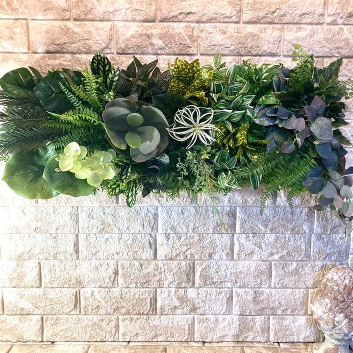 光触媒　人工観葉植物　ウォールグリーン　フェイク　アレンジ70203