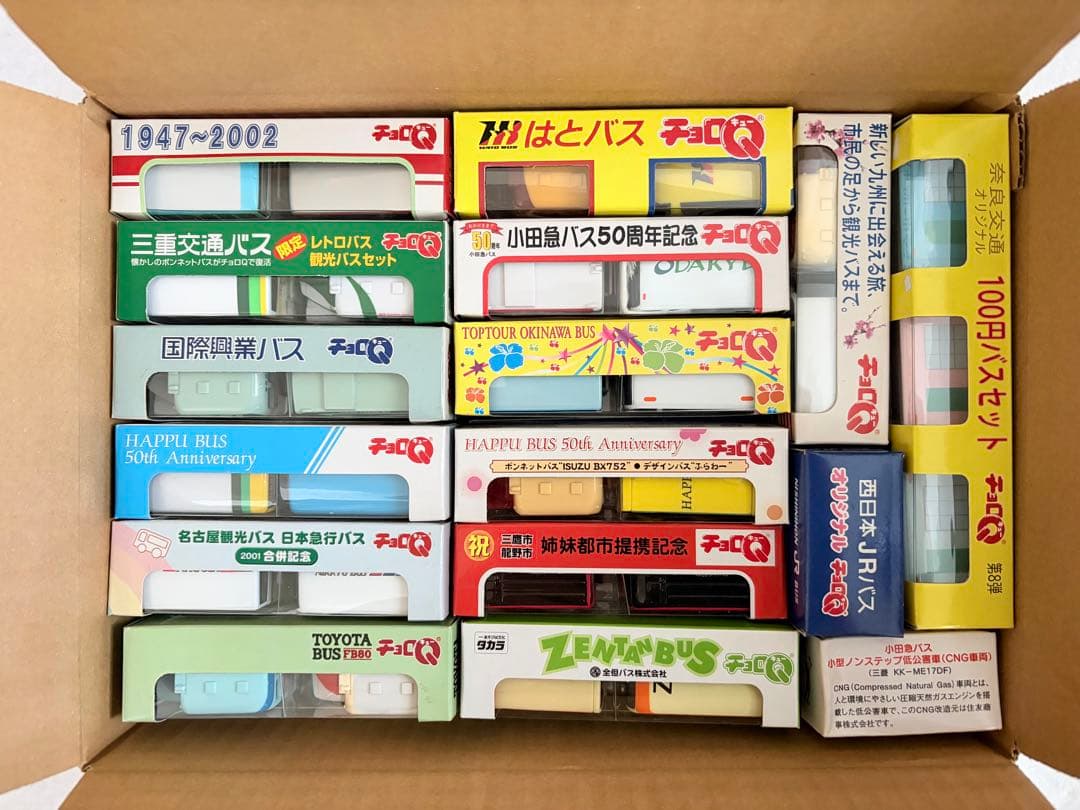 ② 新品チョロQバス 全国津々浦々 国際興業バス はとバス 宗谷バス 62台