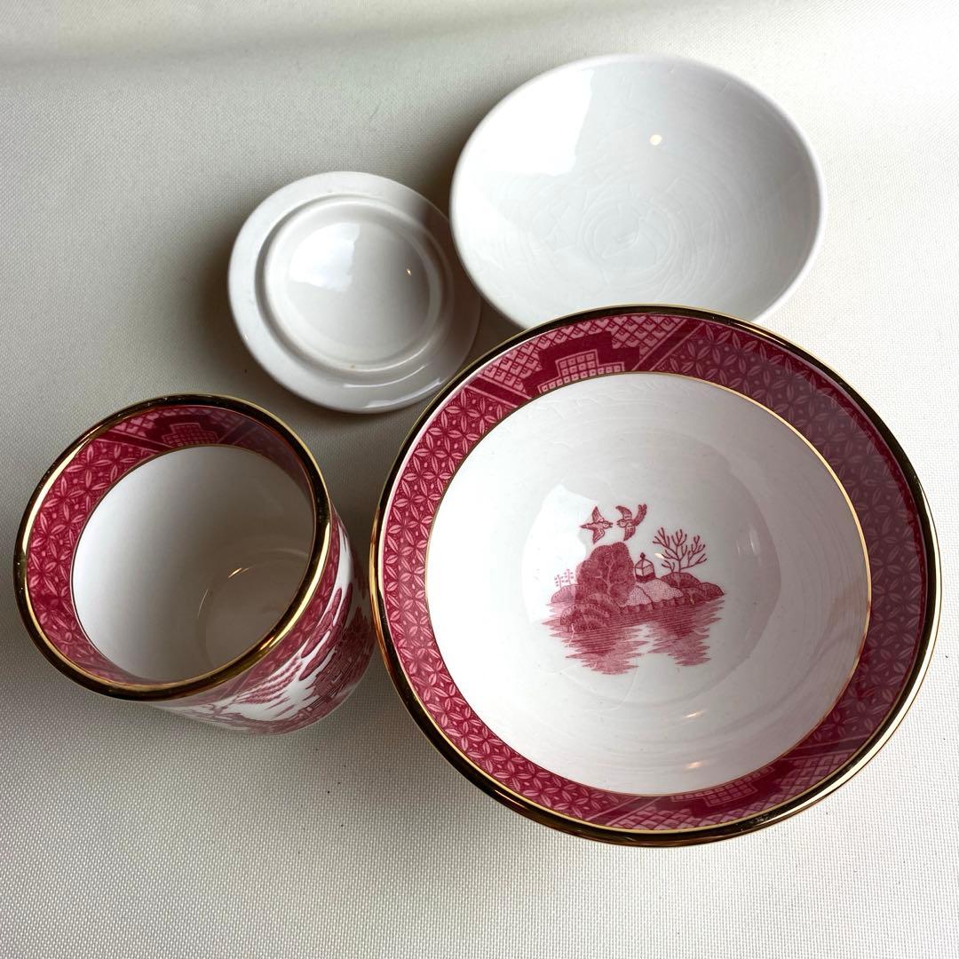 ダブルフェニックス　睦揃い　夫婦茶碗&湯呑セット